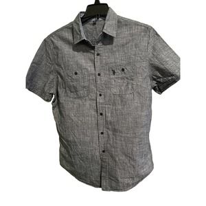 US Polo Assn Button Down Shirt Men’s Blue Size Medium